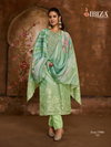 Vesnavi By Ibiza Pure Lilen Jaquard Digital Print Salwar Suit Exporters In India